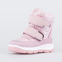 254811-41 розовый ботинки малодетские Комбинирован.