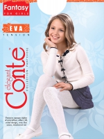 07831091-20 Колготки детские п/а  EVA, черный р.116-122